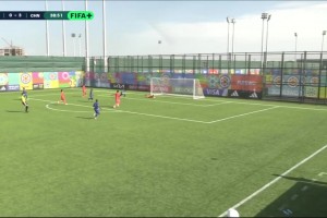 打花了！U15国足4-0南非！10号小将