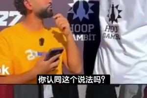 文班快问快答：我没有老詹手机号，我认同自己能砍100分的说法